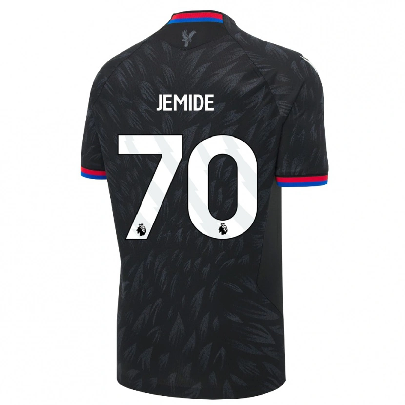 Danxen Kinder Mofe Jemide #70 Schwarz Blau Rot Auswärtstrikot Trikot 2026/27 T-Shirt