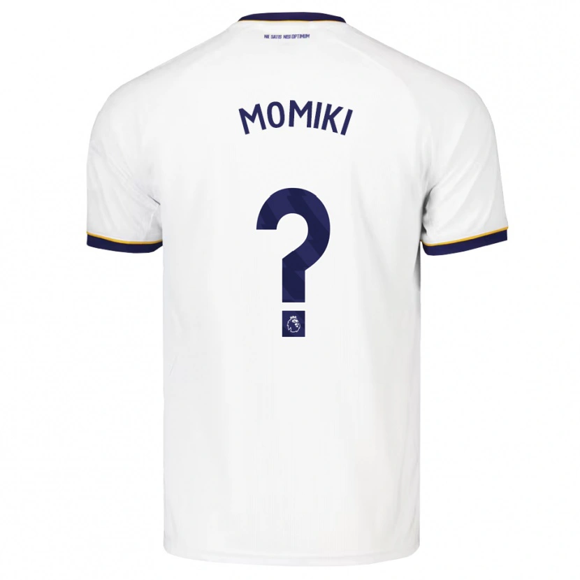 Danxen Kinder Nicole Momiki #0 Mitternachtsblau Weiß Gelb Auswärtstrikot Trikot 2026/27 T-Shirt