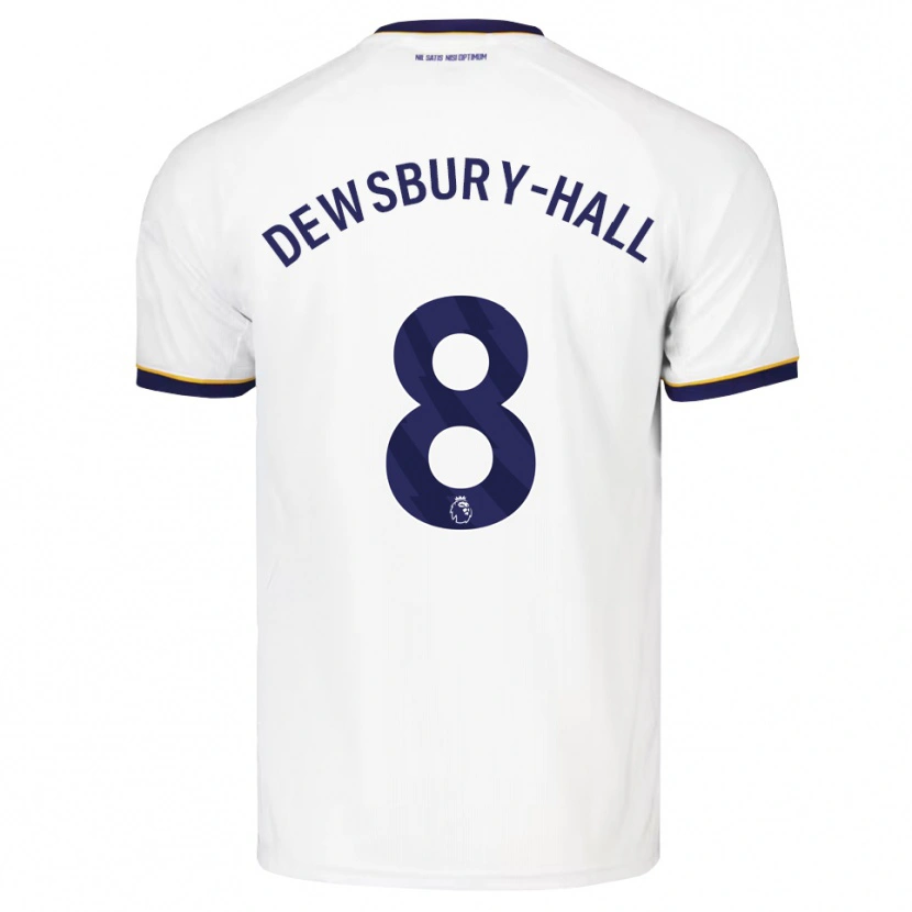 Danxen Kinder Kiernan Dewsbury-Hall #8 Mitternachtsblau Weiß Gelb Auswärtstrikot Trikot 2026/27 T-Shirt