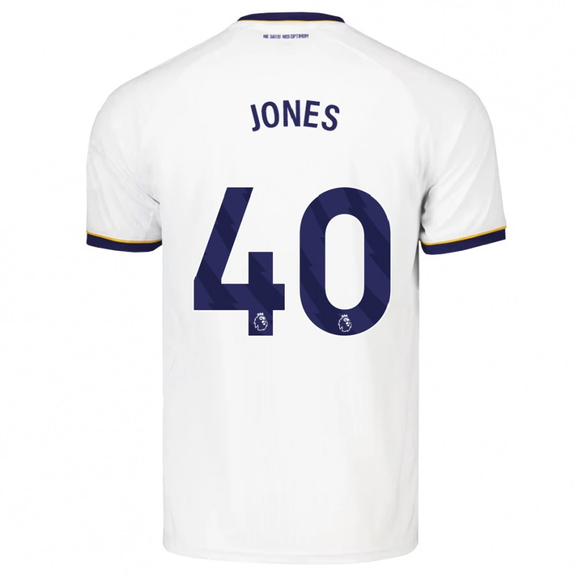 Danxen Kinder Ellie Jones #40 Mitternachtsblau Weiß Gelb Auswärtstrikot Trikot 2026/27 T-Shirt