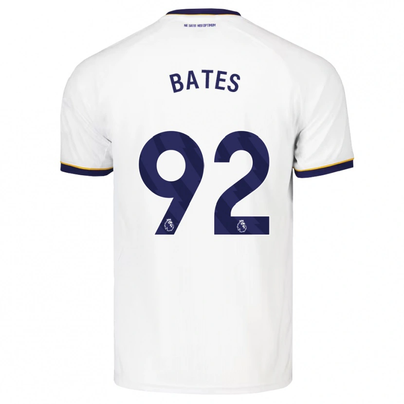 Danxen Kinder Callum Bates #92 Mitternachtsblau Weiß Gelb Auswärtstrikot Trikot 2026/27 T-Shirt