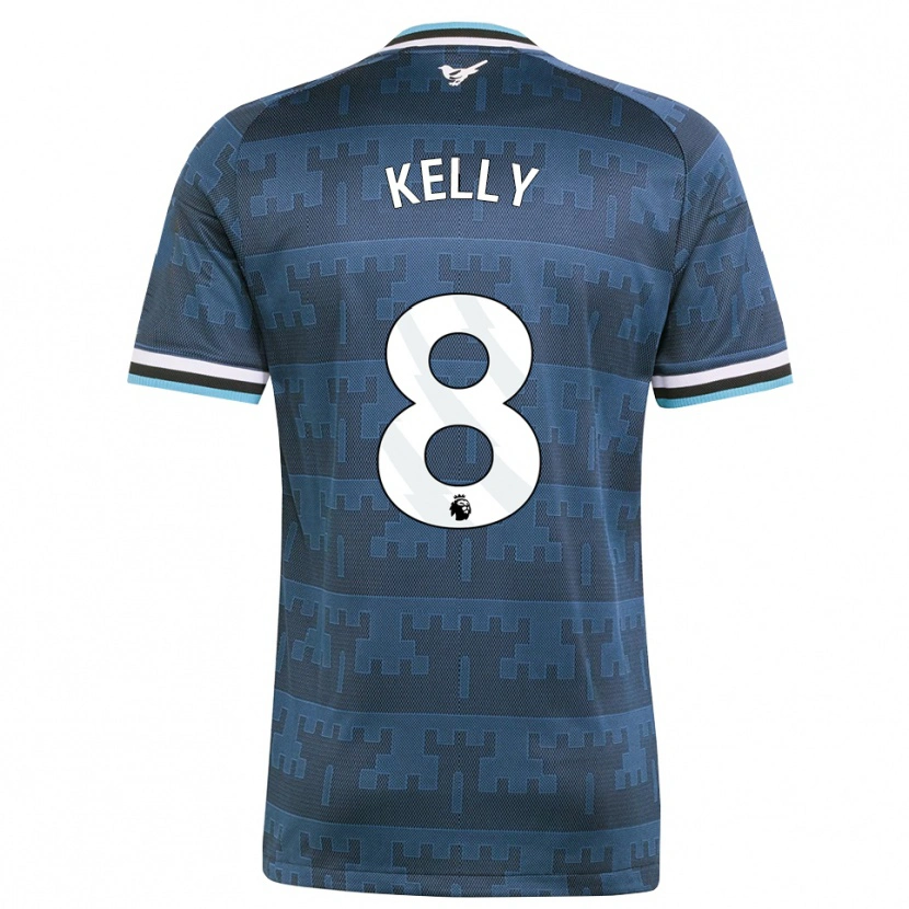 Danxen Kinder Emma Kelly #8 Gelb Schwarz Blau Auswärtstrikot Trikot 2026/27 T-Shirt
