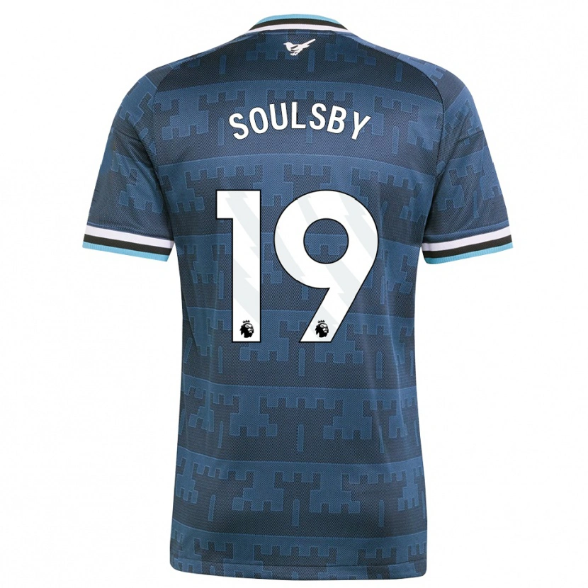 Danxen Kinder Anna Soulsby #19 Gelb Schwarz Blau Auswärtstrikot Trikot 2026/27 T-Shirt