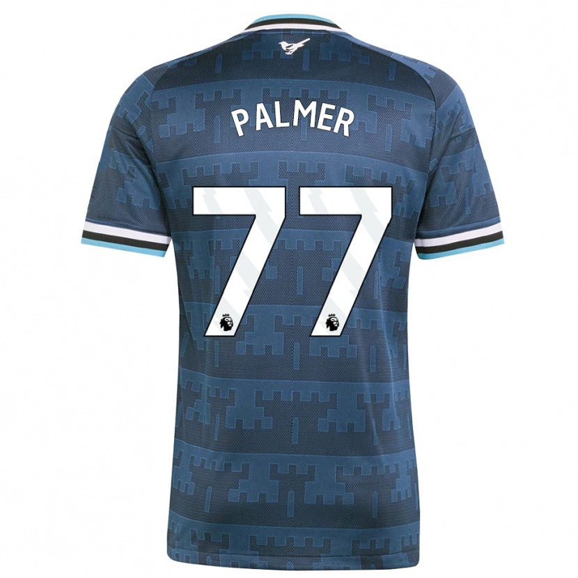 Danxen Kinder Darren Palmer #77 Gelb Schwarz Blau Auswärtstrikot Trikot 2026/27 T-Shirt