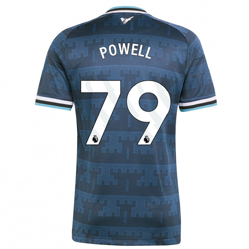 Danxen Kinder Rory Powell #79 Gelb Schwarz Blau Auswärtstrikot Trikot 2026/27 T-Shirt