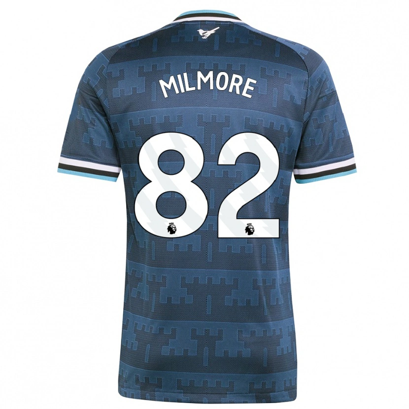 Danxen Kinder Carter Milmore #82 Gelb Schwarz Blau Auswärtstrikot Trikot 2026/27 T-Shirt