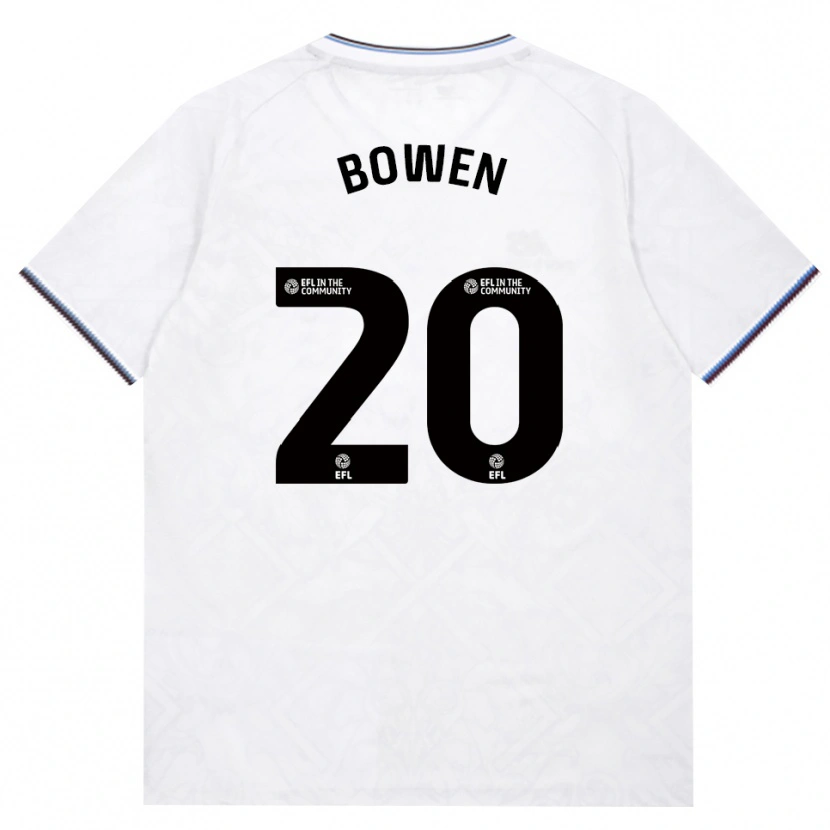 Danxen Kinder Jarrod Bowen #20 Burgund Weiß Auswärtstrikot Trikot 2026/27 T-Shirt