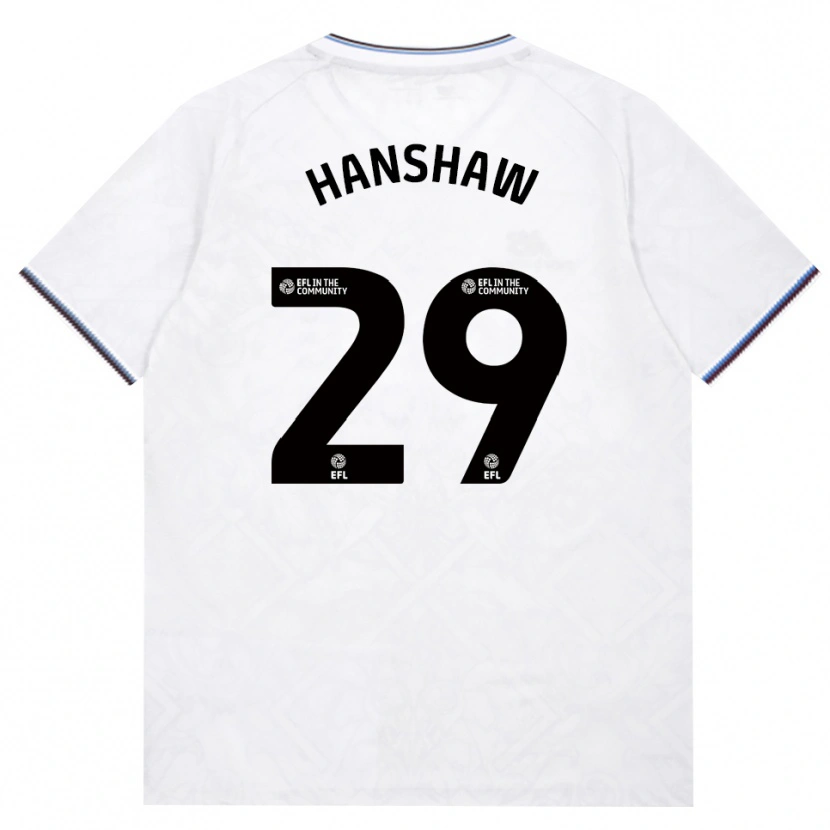 Danxen Kinder Verena Hanshaw #29 Burgund Weiß Auswärtstrikot Trikot 2026/27 T-Shirt