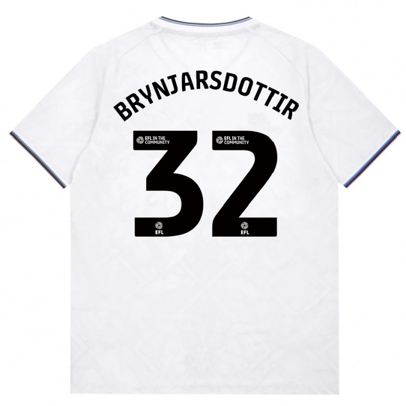 Danxen Kinder Dagny Brynjarsdottir #32 Burgund Weiß Auswärtstrikot Trikot 2026/27 T-Shirt