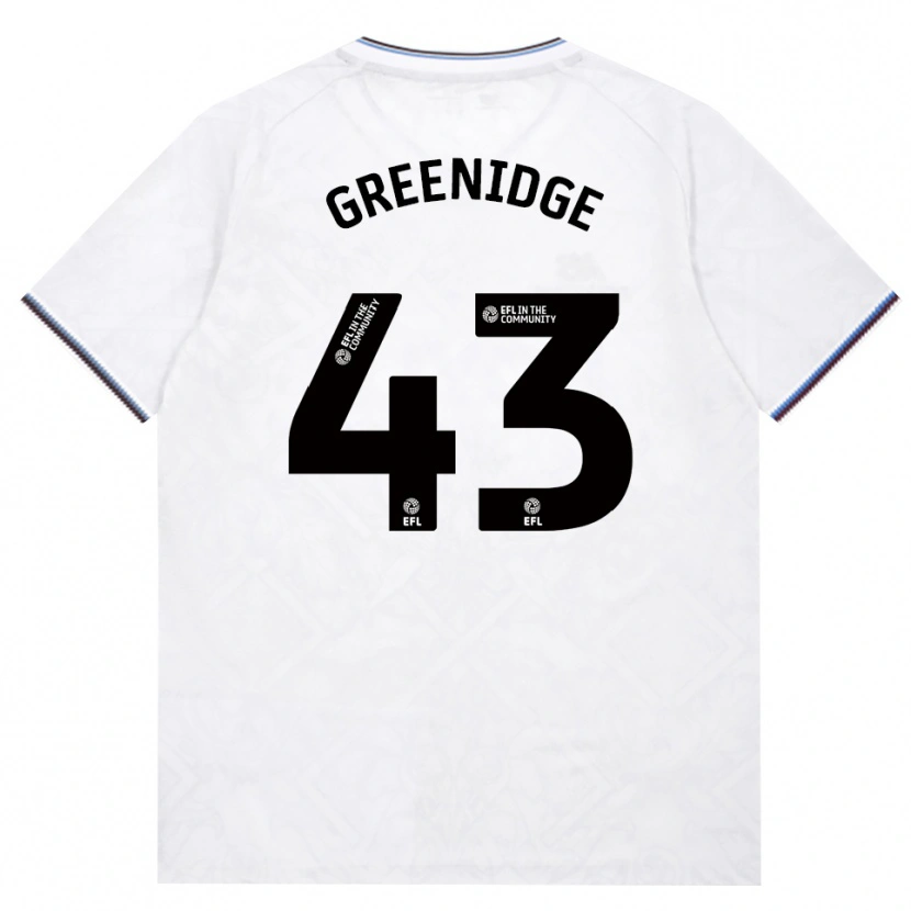 Danxen Kinder Will Greenidge #43 Burgund Weiß Auswärtstrikot Trikot 2026/27 T-Shirt
