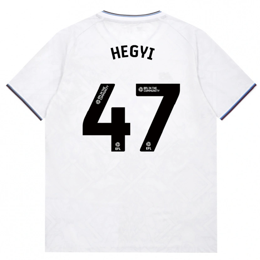 Danxen Kinder Krisztián Hegyi #47 Burgund Weiß Auswärtstrikot Trikot 2026/27 T-Shirt