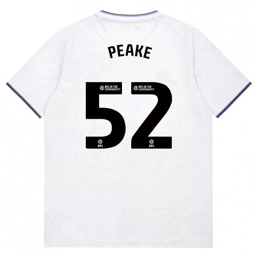 Danxen Kinder Lennon Peake #52 Burgund Weiß Auswärtstrikot Trikot 2026/27 T-Shirt