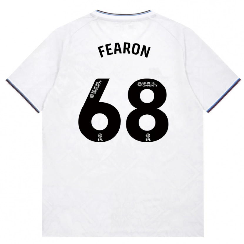 Danxen Kinder Preston Fearon #68 Burgund Weiß Auswärtstrikot Trikot 2026/27 T-Shirt