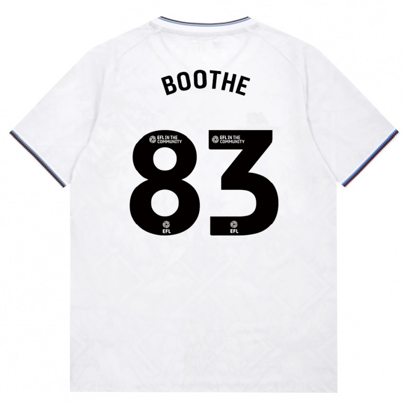 Danxen Kinder Sebastian Boothe #83 Burgund Weiß Auswärtstrikot Trikot 2026/27 T-Shirt