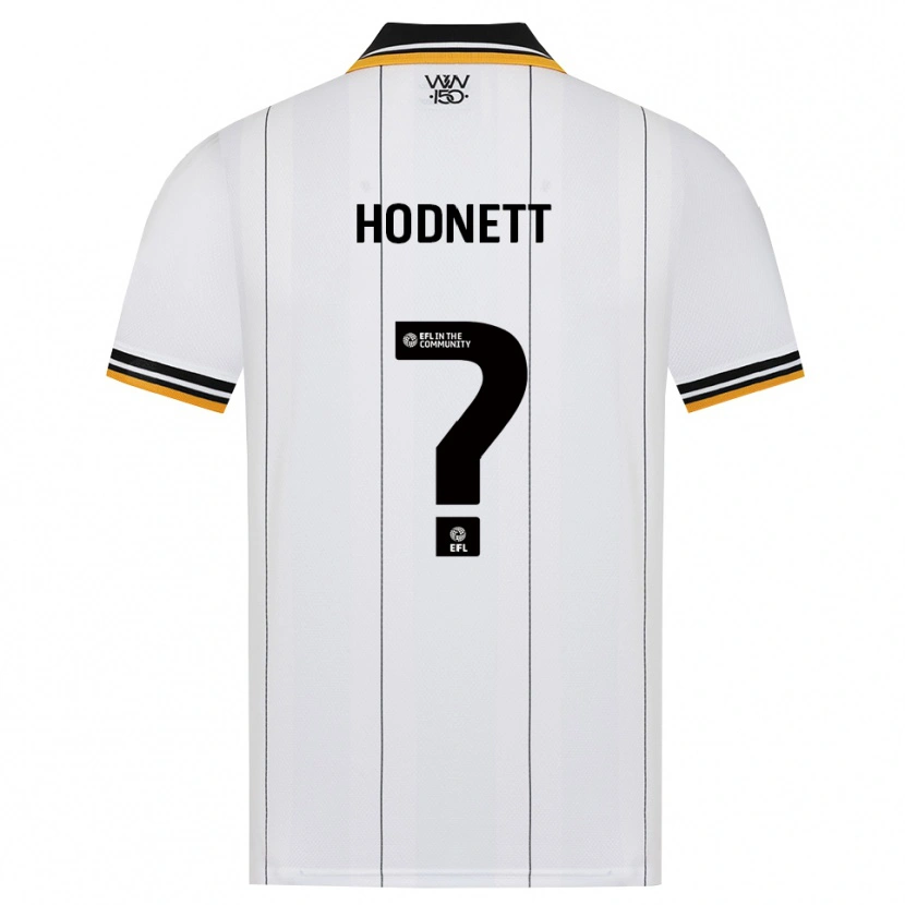 Danxen Kinder Jack Hodnett #0 Orange Weiß Schwarz Auswärtstrikot Trikot 2026/27 T-Shirt
