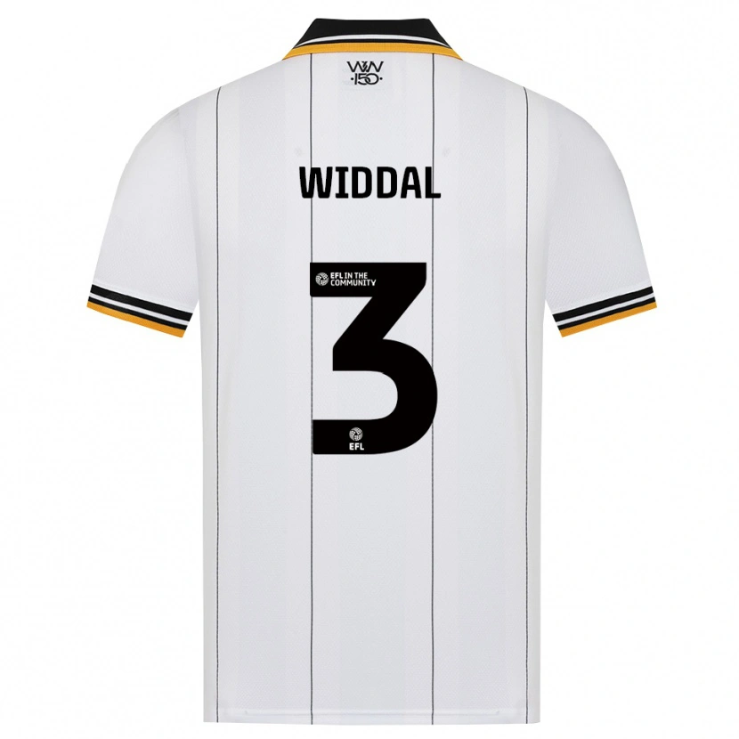 Danxen Kinder Natalie Widdal #3 Orange Weiß Schwarz Auswärtstrikot Trikot 2026/27 T-Shirt