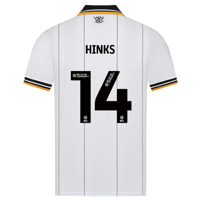 Danxen Kinder Max Hinks #14 Orange Weiß Schwarz Auswärtstrikot Trikot 2026/27 T-Shirt