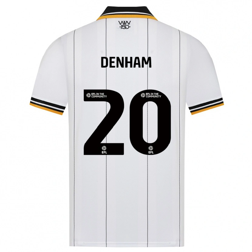 Danxen Kinder Ania Denham #20 Orange Weiß Schwarz Auswärtstrikot Trikot 2026/27 T-Shirt