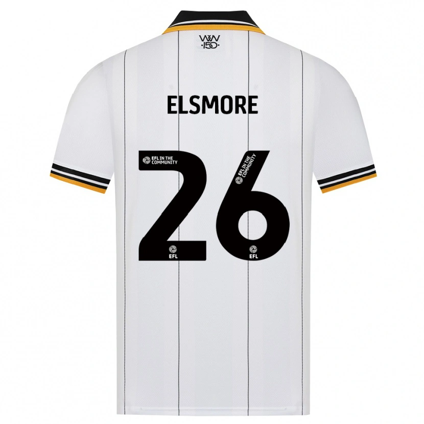 Danxen Kinder Ria Elsmore #26 Orange Weiß Schwarz Auswärtstrikot Trikot 2026/27 T-Shirt