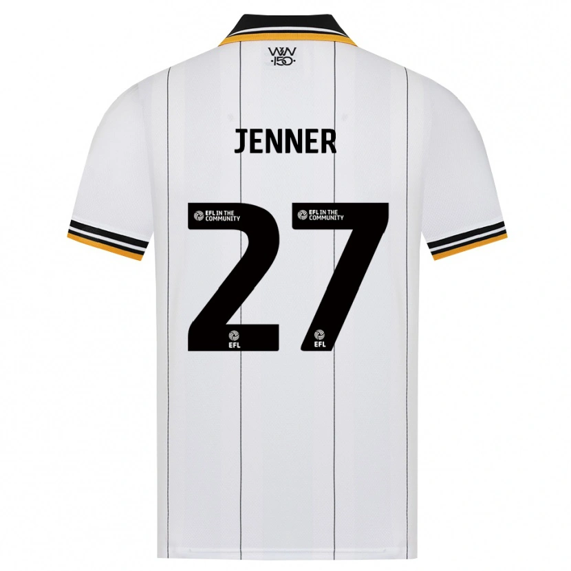 Danxen Kinder Abbi Jenner #27 Orange Weiß Schwarz Auswärtstrikot Trikot 2026/27 T-Shirt