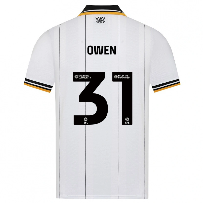 Danxen Kinder Skye Owen #31 Orange Weiß Schwarz Auswärtstrikot Trikot 2026/27 T-Shirt