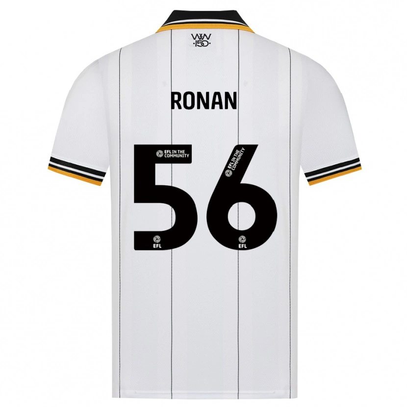 Danxen Kinder Connor Ronan #56 Orange Weiß Schwarz Auswärtstrikot Trikot 2026/27 T-Shirt