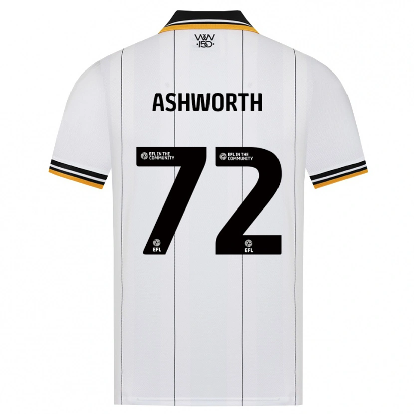 Danxen Kinder Finn Ashworth #72 Orange Weiß Schwarz Auswärtstrikot Trikot 2026/27 T-Shirt