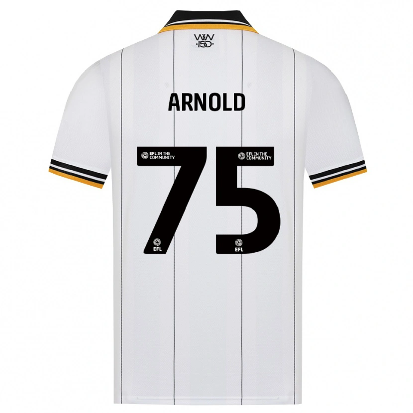 Danxen Kinder Alfie Arnold #75 Orange Weiß Schwarz Auswärtstrikot Trikot 2026/27 T-Shirt