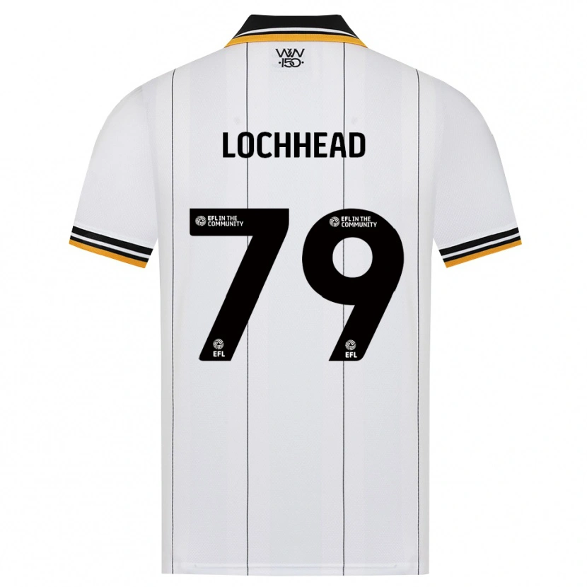 Danxen Kinder Sebastian Lochhead #79 Orange Weiß Schwarz Auswärtstrikot Trikot 2026/27 T-Shirt