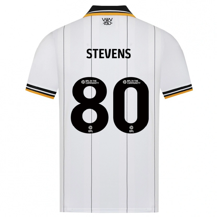Danxen Kinder Mason Stevens #80 Orange Weiß Schwarz Auswärtstrikot Trikot 2026/27 T-Shirt