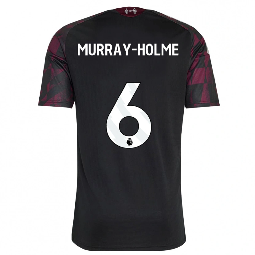 Danxen Kinder Haydn Murray-Holme #6 Schwarz Weiß Violett Ausweichtrikot Trikot 2026/27 T-Shirt
