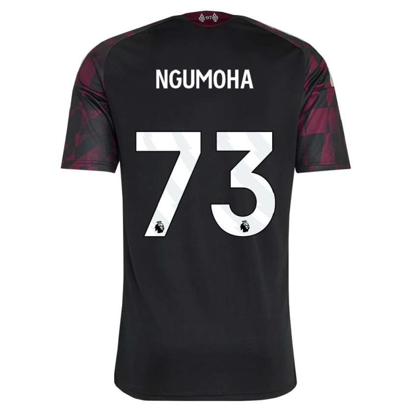 Danxen Kinder Rio Ngumoha #73 Schwarz Weiß Violett Ausweichtrikot Trikot 2026/27 T-Shirt