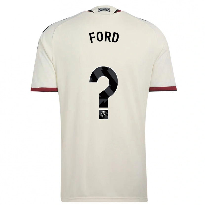 Danxen Kinder Jake Ford #0 Beige Schwarz Rot Ausweichtrikot Trikot 2026/27 T-Shirt
