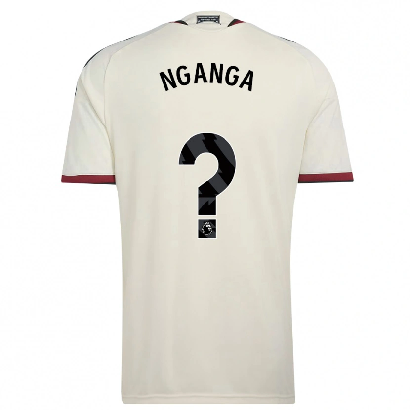 Danxen Kinder Jodie Nganga #0 Beige Schwarz Rot Ausweichtrikot Trikot 2026/27 T-Shirt