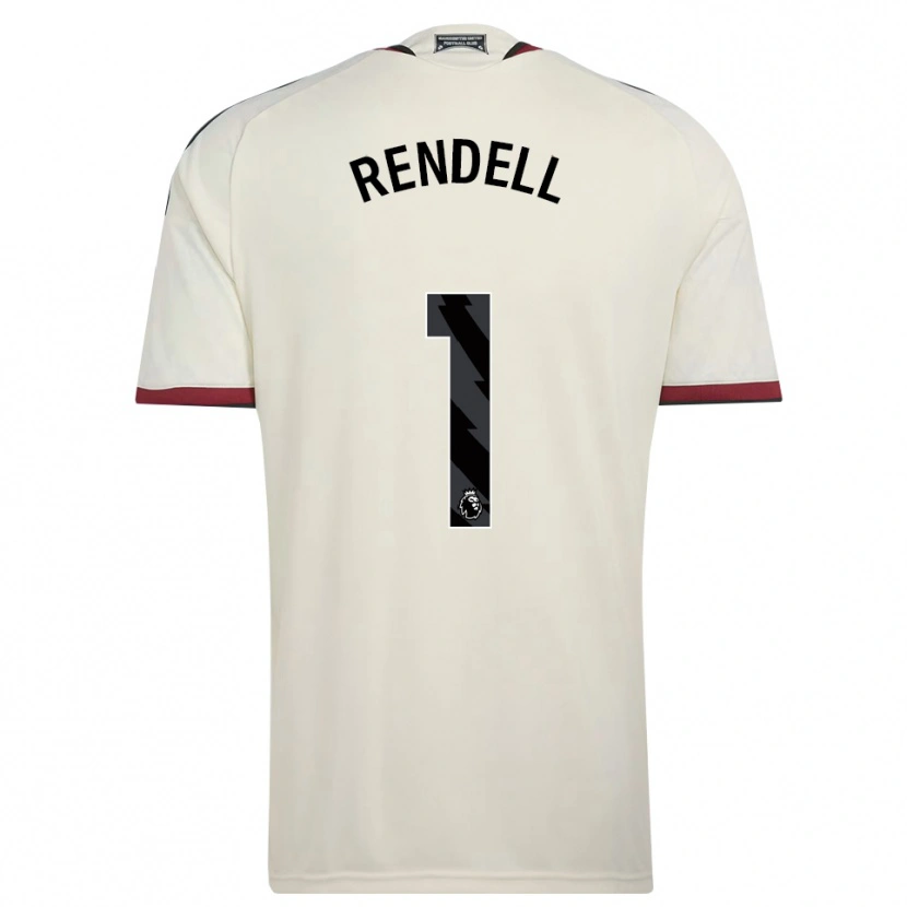 Danxen Kinder Kayla Rendell #1 Beige Schwarz Rot Ausweichtrikot Trikot 2026/27 T-Shirt
