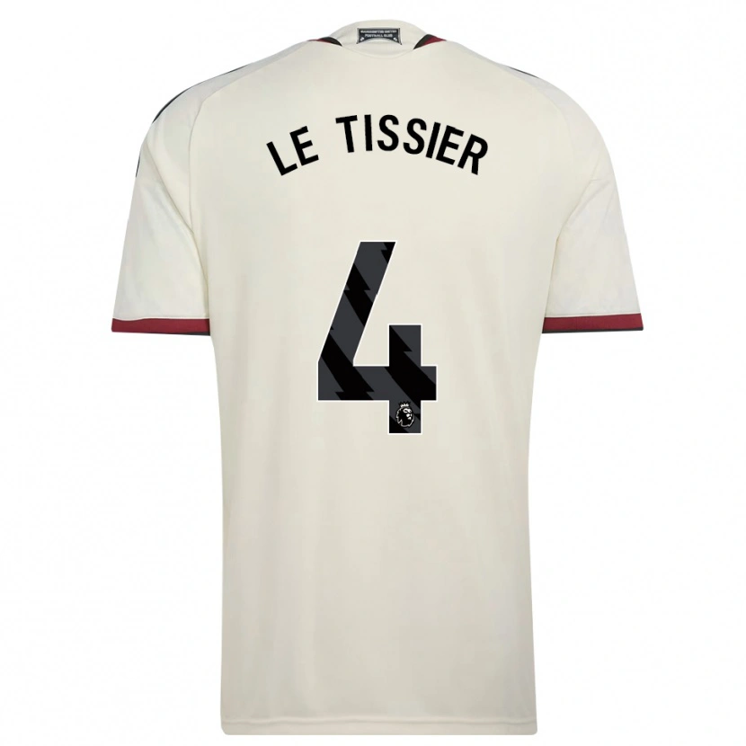 Danxen Kinder Maya Le Tissier #4 Beige Schwarz Rot Ausweichtrikot Trikot 2026/27 T-Shirt