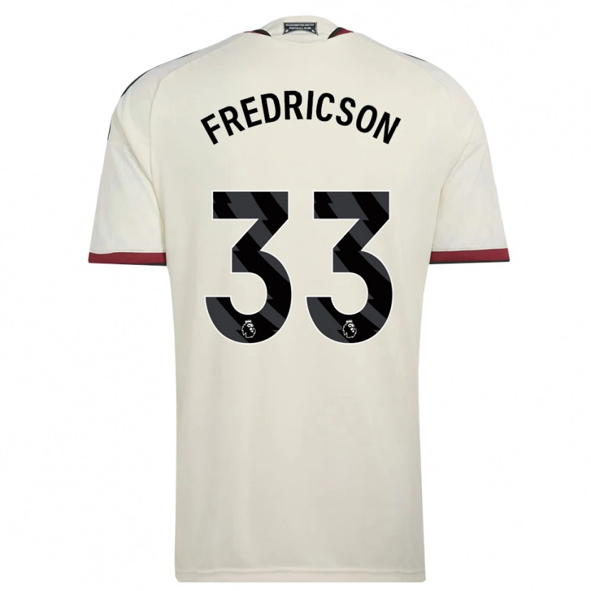 Danxen Kinder Tyler Fredricson #33 Beige Schwarz Rot Ausweichtrikot Trikot 2026/27 T-Shirt