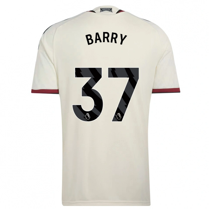 Danxen Kinder Keira Barry #37 Beige Schwarz Rot Ausweichtrikot Trikot 2026/27 T-Shirt