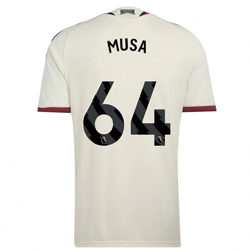 Danxen Kinder Victor Musa #64 Beige Schwarz Rot Ausweichtrikot Trikot 2026/27 T-Shirt