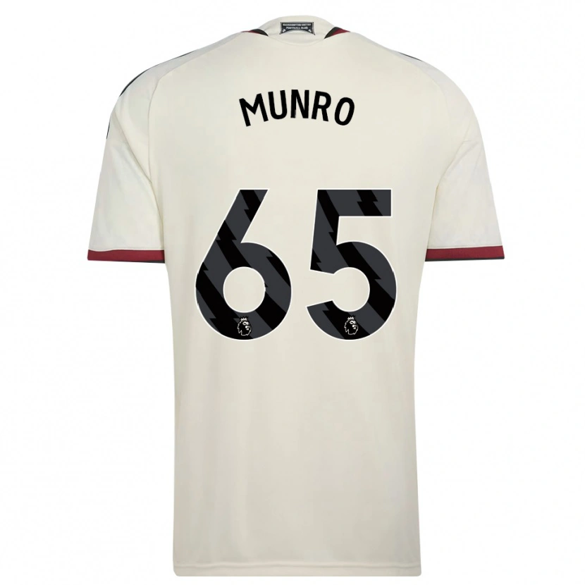 Danxen Kinder Reece Munro #65 Beige Schwarz Rot Ausweichtrikot Trikot 2026/27 T-Shirt