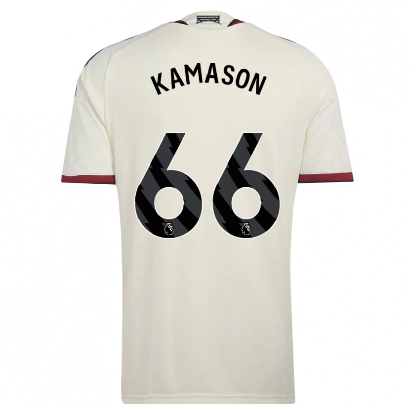 Danxen Kinder Jaydan Kamason #66 Beige Schwarz Rot Ausweichtrikot Trikot 2026/27 T-Shirt