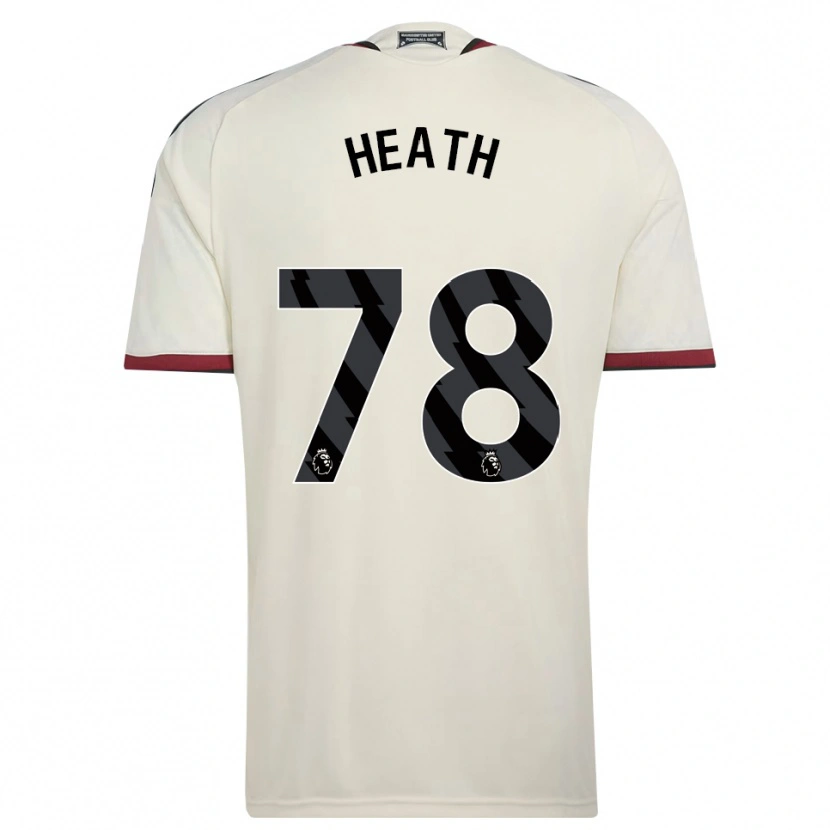 Danxen Kinder Fred Heath #78 Beige Schwarz Rot Ausweichtrikot Trikot 2026/27 T-Shirt