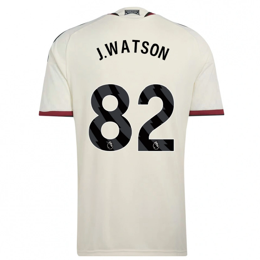 Danxen Kinder Jacob Watson #82 Beige Schwarz Rot Ausweichtrikot Trikot 2026/27 T-Shirt