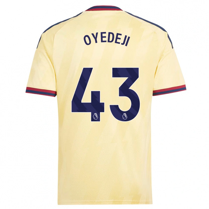 Danxen Kinder Nathan Butler Oyedeji #43 Hell Gelb Mitternachtsblau Ausweichtrikot Trikot 2026/27 T-Shirt