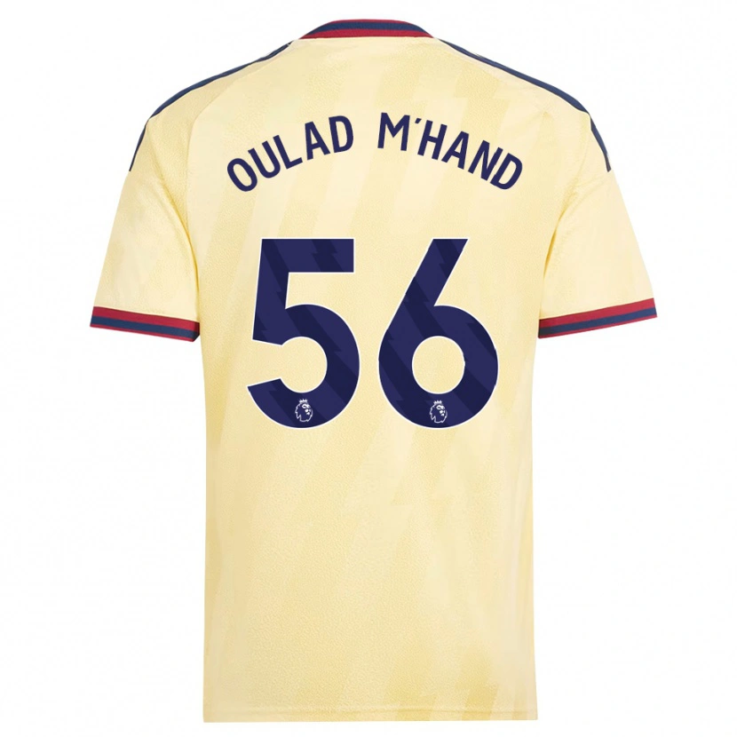 Danxen Kinder Salah-Eddine Oulad M'hand #56 Hell Gelb Mitternachtsblau Ausweichtrikot Trikot 2026/27 T-Shirt
