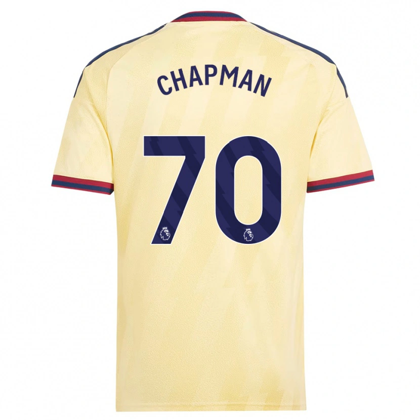 Danxen Kinder Samuel Chapman #70 Hell Gelb Mitternachtsblau Ausweichtrikot Trikot 2026/27 T-Shirt