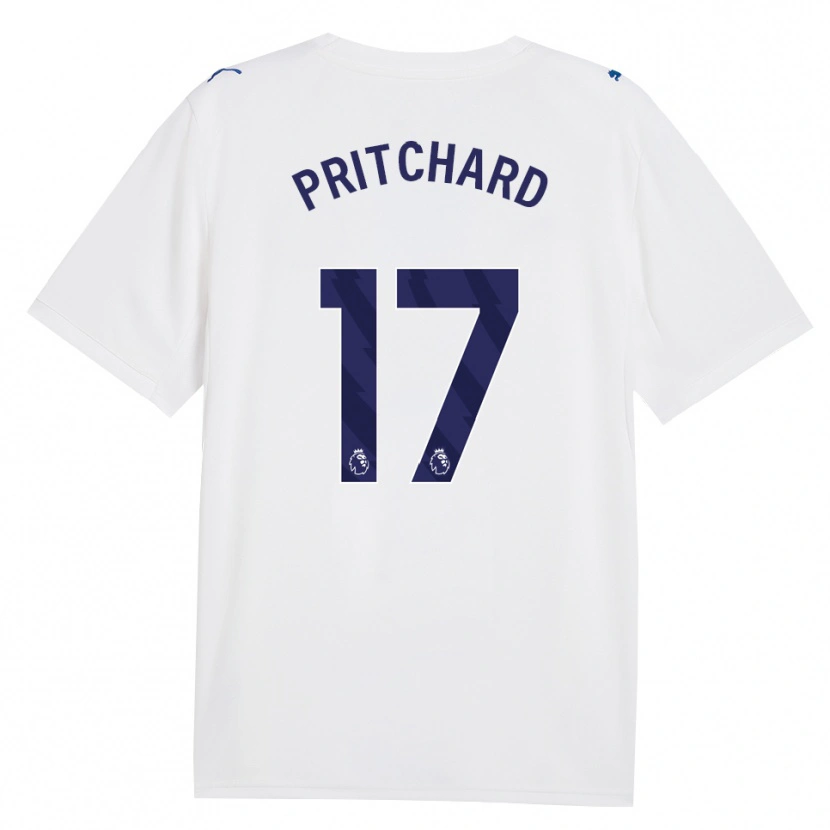 Danxen Kinder Poppy Pritchard #17 Marineweiß Ausweichtrikot Trikot 2026/27 T-Shirt