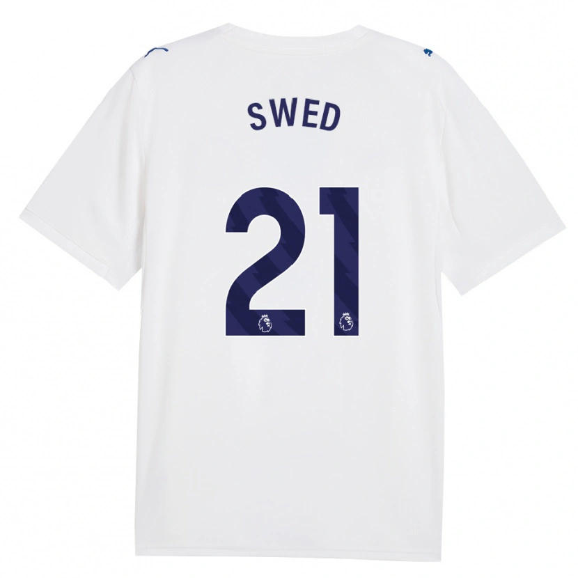 Danxen Kinder Hamza Swed #21 Marineweiß Ausweichtrikot Trikot 2026/27 T-Shirt