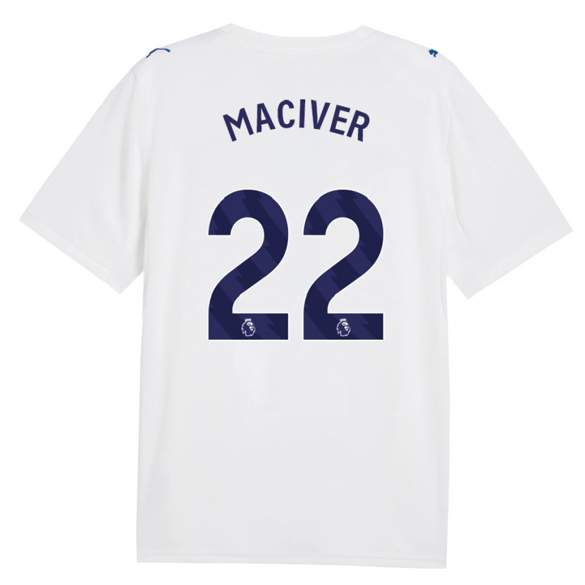 Danxen Kinder Sandy Maciver #22 Marineweiß Ausweichtrikot Trikot 2026/27 T-Shirt