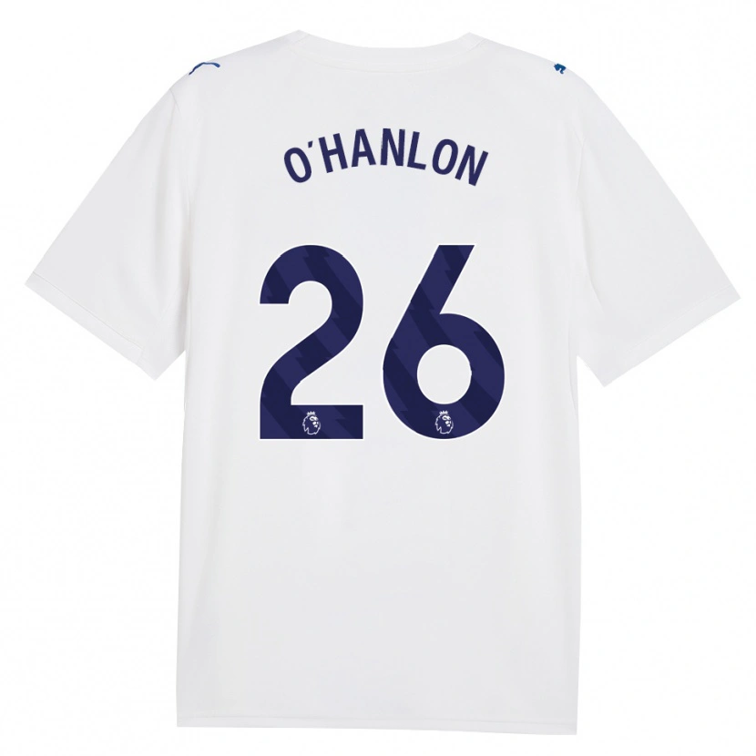 Danxen Kinder Tara O'hanlon #26 Marineweiß Ausweichtrikot Trikot 2026/27 T-Shirt
